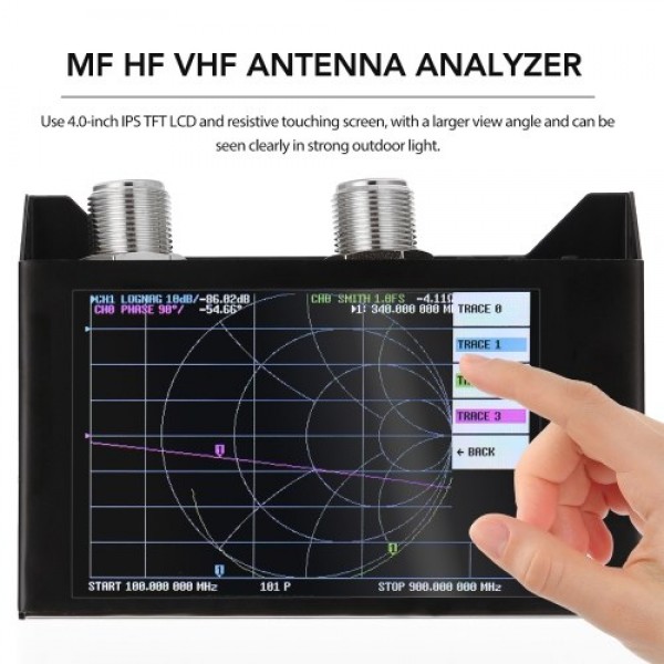 4.0 Inch Touching Screen 3G Vector Network Analyze...