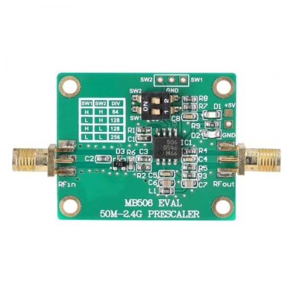 MB506 Module 50MHz-2.4GHz High Frequency Prescaler...