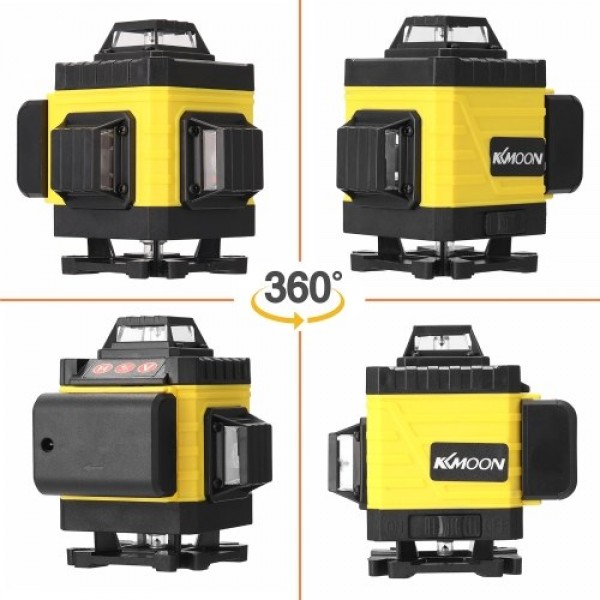 Multifunctional 16 Lines Laser Level Tool Vertical Horizontal Lines with 3° Self-leveling Function