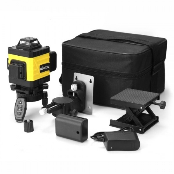 Multifunctional 16 Lines Laser Level Tool Vertical Horizontal Lines with 3° Self-leveling Function