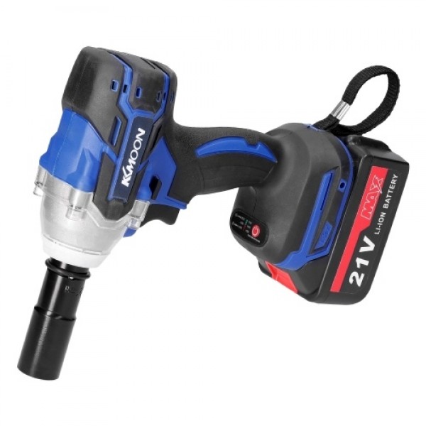 21V Cordless Electric Wrench Brushless Motor Stepless Speed Control High Torque Power Tool Practical Installation Device