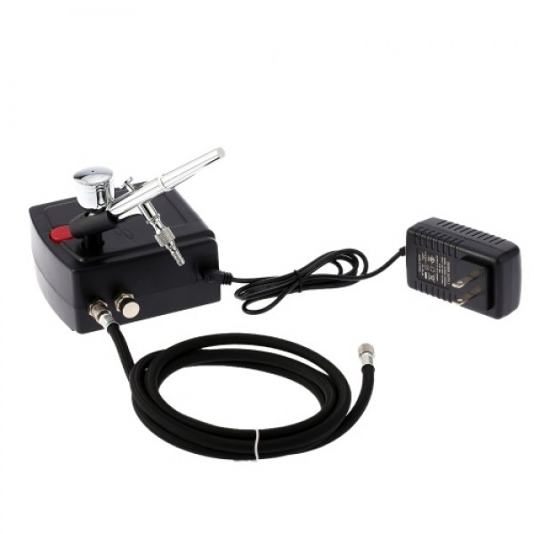 Professional Gravity-Feed Dual Action Airbrush Air...