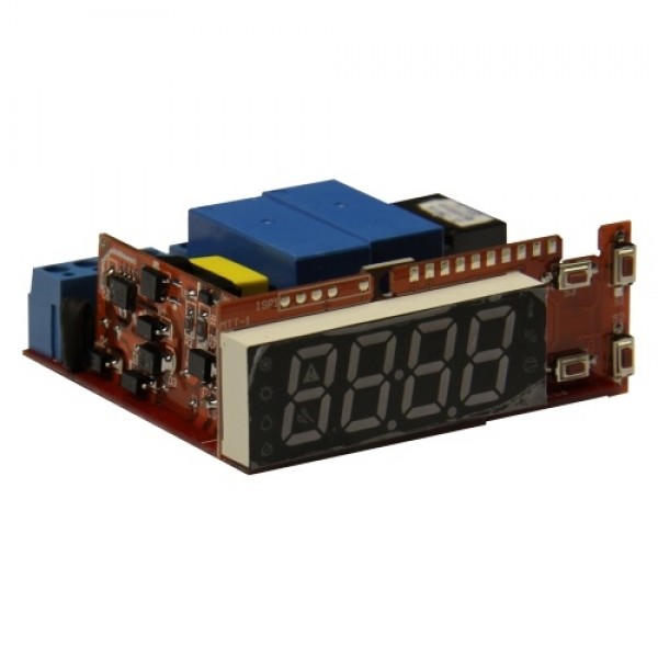 Intelligent PID Temperature Humidity Controller Multifunction Automatic Egg Incubator Thermometer with LCD Display and Two Senso