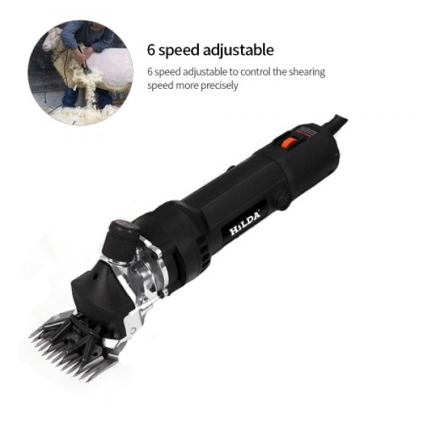 680W 200V 6 Gears Speed Electric Sheep Goat Shearing Machine Trimmer Tool Wool Scissor Cut Machine With Box