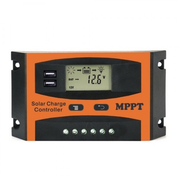 12 Voltage/24 Voltage Auto Recognized Solar Contro...