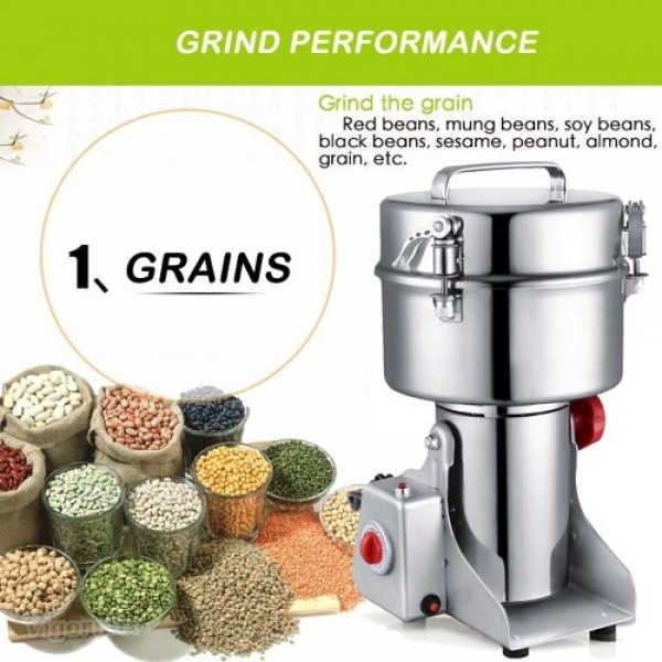 Electric Grain Spices Cereals Coffee Dry Food Mill...