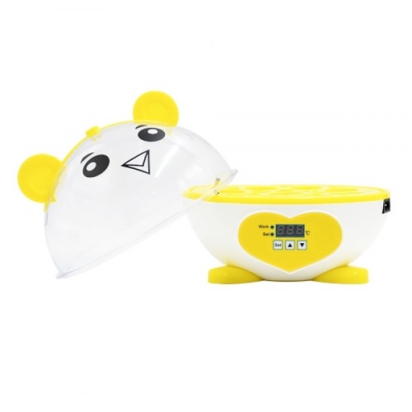 Compact Size Household 9 Eggs Incubator Digital Temperature Adjustable Hatcher Multifunctional Brooder