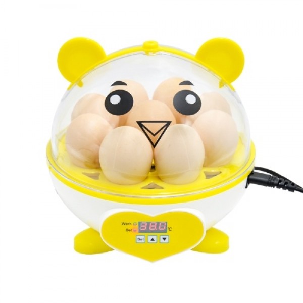 Compact Size Household 9 Eggs Incubator Digital Te...