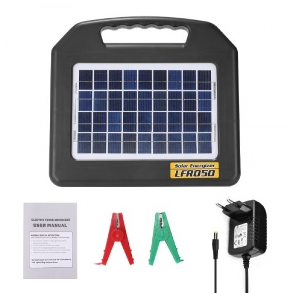 LFR050 0.5 Joule Portable Solar Powered Fence Ener...