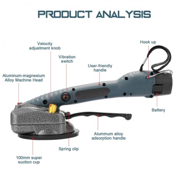 10-150Hz Tile Tiling Machine Wall Floor Tiles Layi...