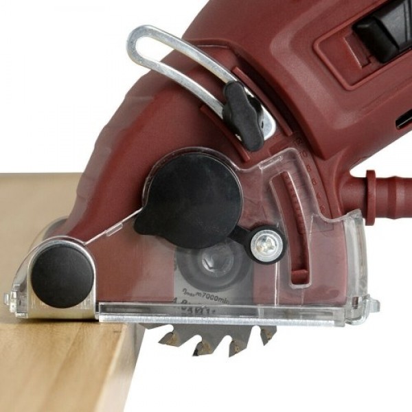 400W Mini Handheld Circular Electric Sawing Machine Cutting Tool Grinder with 3Blades Heavy Duty Electric Cut-Off Tool