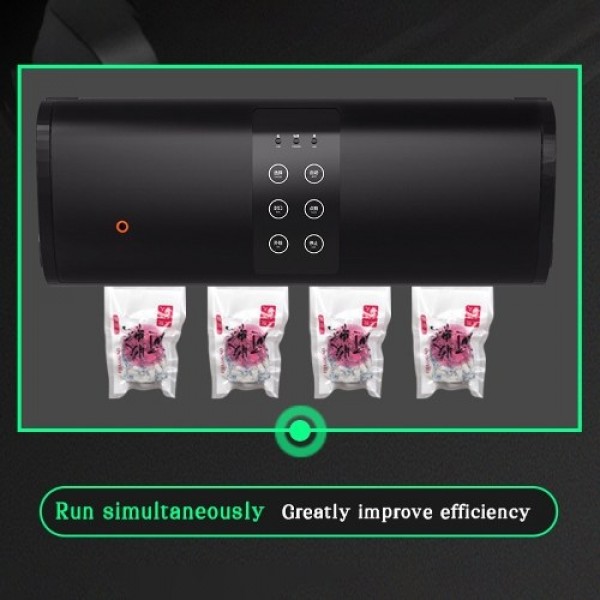 Portable Mini Electric Vacuum Pump Household Automatic Compression Vacuum Sealer for Home Food Storage Use Kitchen Food Saver Va