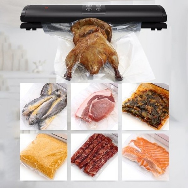 Portable Mini Electric Vacuum Pump Household Automatic Compression Vacuum Sealer for Home Food Storage Use Kitchen Food Saver Va