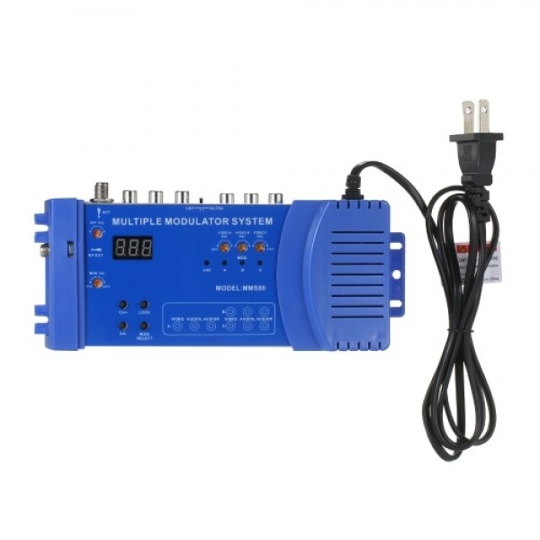 MMS80 Home UHF Modulator Optional PAL/NTSC Multipl...