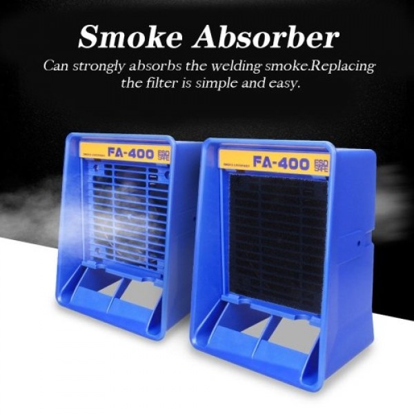 FA-400 Solder Iron Smoke Absorber Fume Extractor S...