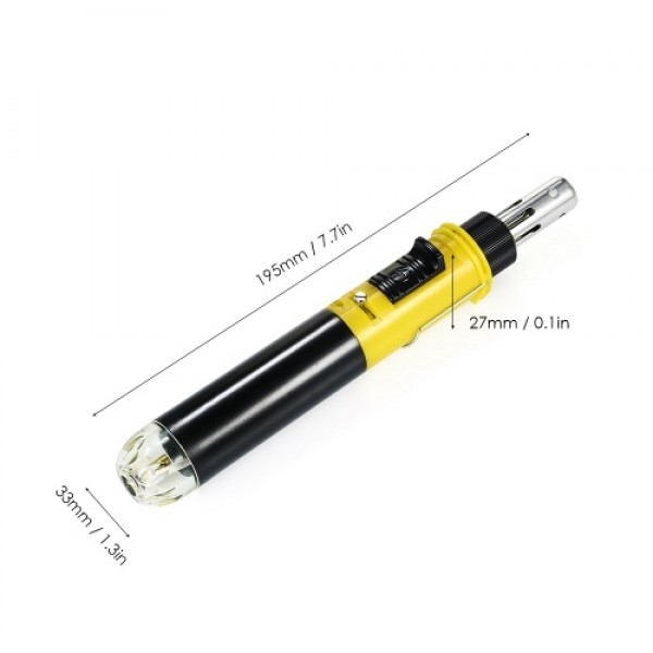 Gas Soldering Iron 12 in 1 Professional Pen Type B...