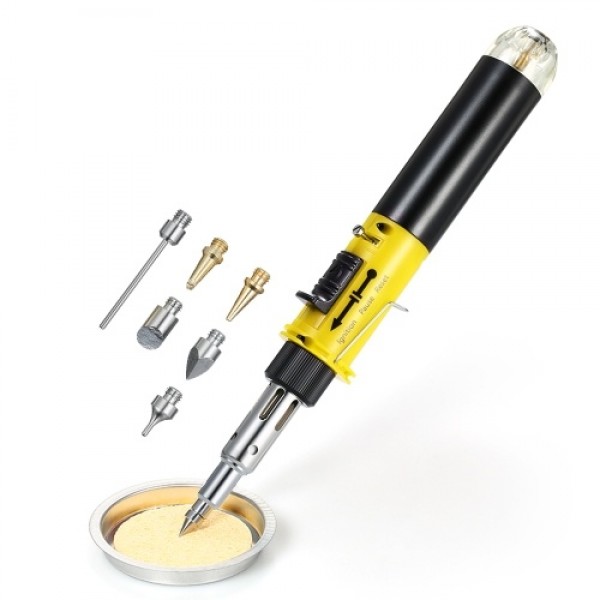 Gas Soldering Iron 12 in 1 Professional Pen Type B...