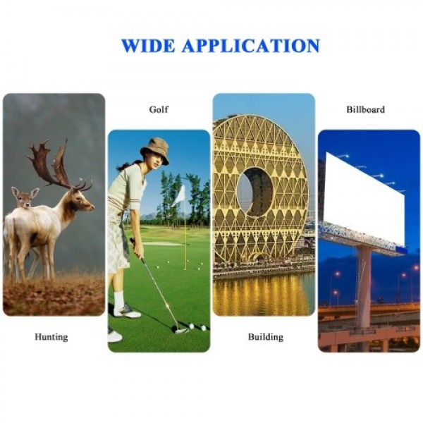Golf Rangefinder with Slope Flag-Lock