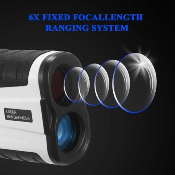 Golf Rangefinder with Slope Flag-Lock