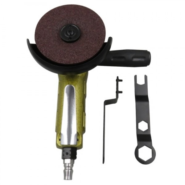 4-inch Air Angle Grinder Polishing Machine Air Grinder Lightweight  Grinder with 100mm Sanding Disc
