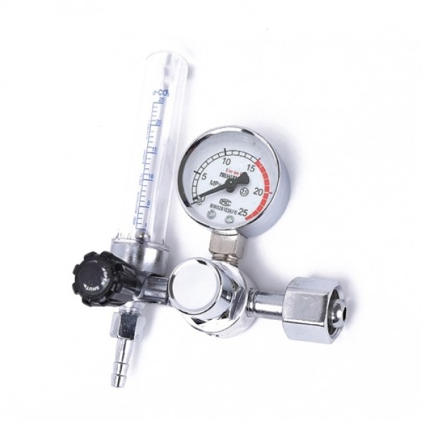 0-25Mpa Argon Regulator CO2 Mig Tig Flow-Meter Gas...