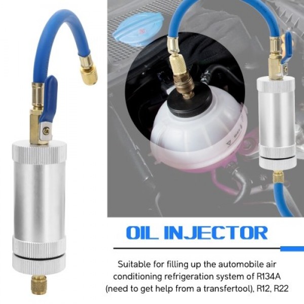 R12 R134A R22 Air Conditioning Car Oil Injection D...