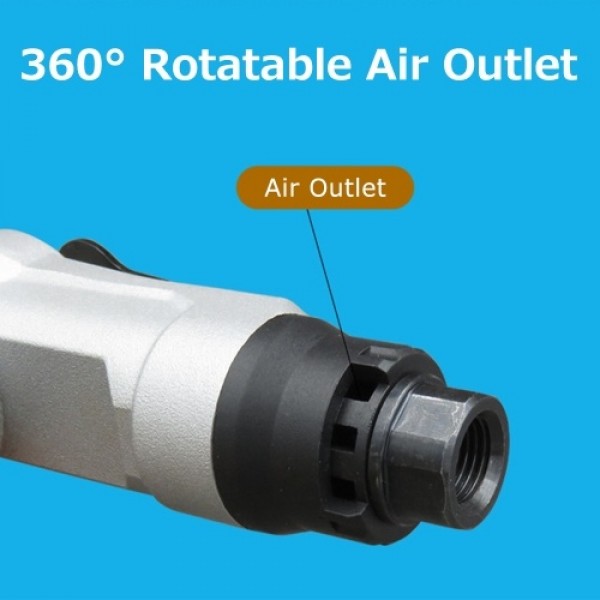 Mini Pneumatic Chamfering Machine 1/4 Inch Air Inlet Portable Hand Chamfering Tool with Adjustable Depth for Wood Metal Trimming