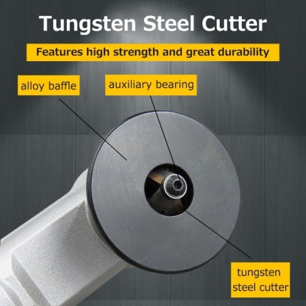 Mini Pneumatic Chamfering Machine 1/4 Inch Air Inlet Portable Hand Chamfering Tool with Adjustable Depth for Wood Metal Trimming
