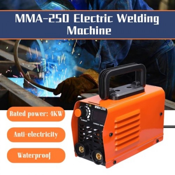 MMA-250 Electric Welding Machine Household Metal Mini Manual Welding Machine Direct Current Welding Machine