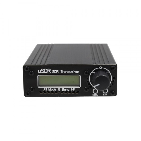 HUSD usdr-usdx Transceivers 10m 15m 17m 20m 30m 40m 60m 80m 8 Band HF SDR Transceivers Shortwave SSB/CW Transceivers Built-in Mi