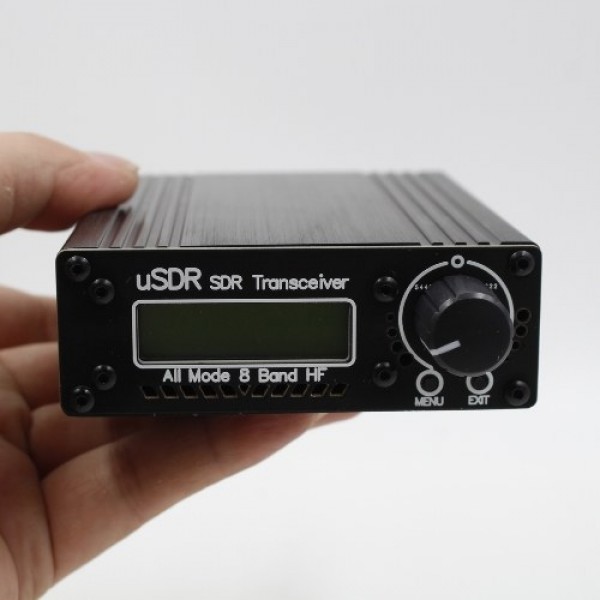 HUSD usdr-usdx Transceivers 10m 15m 17m 20m 30m 40m 60m 80m 8 Band HF SDR Transceivers Shortwave SSB/CW Transceivers Built-in Mi
