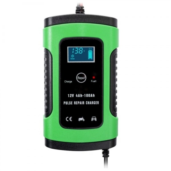 12V 6A Car Battery Charger Intelligent Fast Power Charging