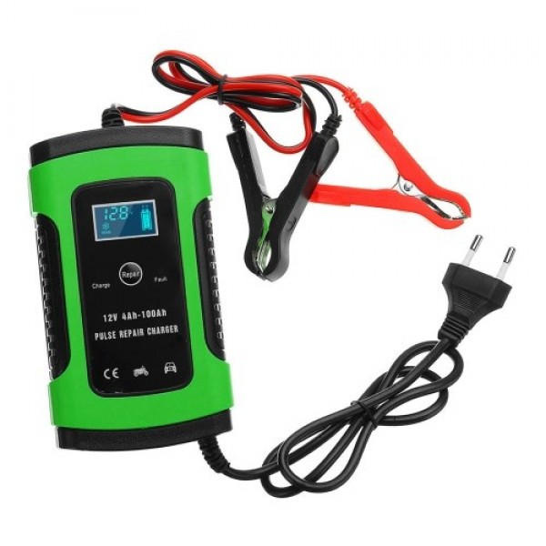 12V 6A Car Battery Charger Intelligent Fast Power Charging
