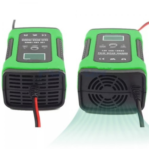 12V 6A Car Battery Charger Intelligent Fast Power Charging