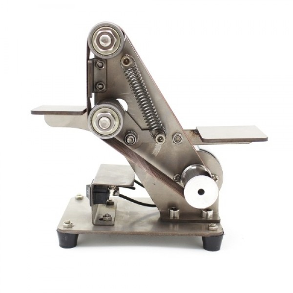 Mini Belt Sander Sand-belt Machine Desktop Sander Belt Sanding Grinding Machine Electric DIY Polishing Machine