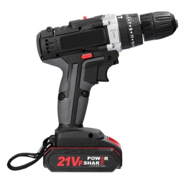 3in1 Electric Drill Multifuctional Mini Screwdriver Rotation Ways Adjustment 25 Torques Gears Adjustable Drilling Mchine with Ch