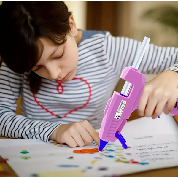 Mini Glue Gun, Hot Glue Gun Kit With 30 Glue Stick...