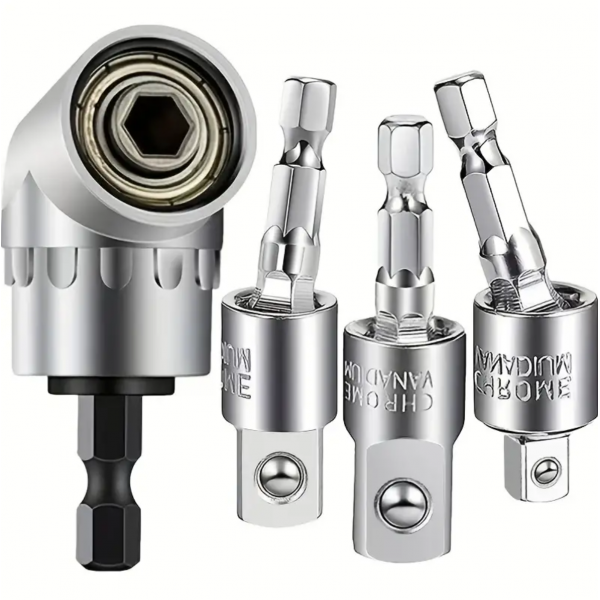Set Of 4, 105 Degree Angle Screwdriver Socket Hold...