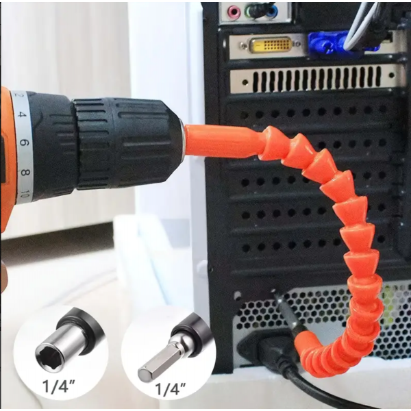 Flexible Drill Bit Extension 360 Degree Rotation S...