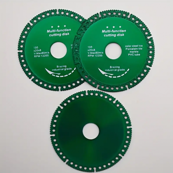 5pcs Grinding Machine Disc, Indestructible Disc 2.0 Cuts Everything In Seconds, Composite Multifunctional Cutting Saw Blade, Suitable For Ceramic Tiles, Wood, Marble, PVC, Etc