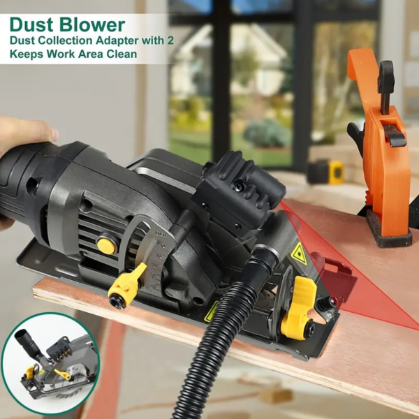 1 Set, Electric 600W Mini Circular Saw With Laser ...